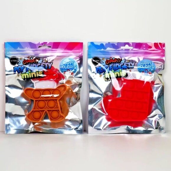 Pop‎ Fidget Toys Christmas Edition - Christmas Present Toy - 3 for $15 - Picture 4 of 5